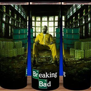Breaking Bad TV Show Walter White Cup Mug Tumbler 20 oz